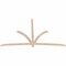 Ekena Millwork Davenport Smooth Timber Gable Bracket, Douglas Fir, 108"W x 68"H x 1 1/2"D x 3 1/2"F, 15/12 Pitch GBW108X68X0204DAV00SDF - alternate 2